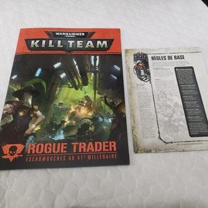 Warhammer Kill Team Rogue Trader Rule Book *French*